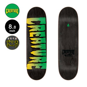 �N���[�`���[ CREATURE�X�P�{�[ �f�b�L 8.8 LOGO STUMPS ASSORTED DECK �X�P�[�g�{�[�h �X�g���[�g sk8 skateboard �y2602�z
