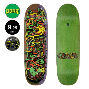 �N���[�`���[ CREATURE�X�P�{�[ �f�b�L 9.25 HALLUCINATION DECK�X�P�[�g�{�[�h �X�g���[�g sk8 skateboard �y2606�z