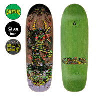 クリーチャー CREATUREスケボー デッキ 9.55 HALLUCINATION BEAST DECKスケートボード ストリート sk8 sk…