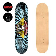 パウエル・ペラルタ POWELL PERALTAスケボー デッキ 7.0 WINGED RIPPER BLACK/LIGHT BLUE DECK SHAPE 239…