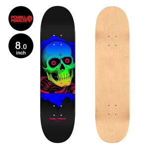�p�E�G���E�y�����^ POWELL PERALTA�X�P�{�[ �f�b�L 8.0 RIPPER GREEN/BLUE FADE DECK SHAPE 242���b�p�[ �X�P�[�g�{�[�h �X�g���[�g sk8 skateboard �y2509�z