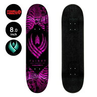 パウエル・ペラルタ POWELL PERALTAスケボー デッキ 8.0 FLIGHT® SKELTON PINK FOIL DECK SHAPE 242…