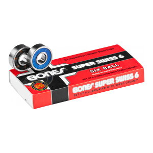 �{�[���Y �x�A�����O BONES BEARINGSSuper Swiss 6 Bearings(8pack)�X�P�[�g�{�[�h �X�P�{�[ sk8 skateboard