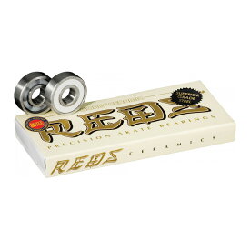 BONES BEARINGS ボーンズ ベアリングCeramic Super REDS Bearings(8pack)スケートボード スケボー sk8 skateboard