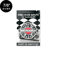インディペンデント INDEPENDENTGENUINE PARTS 7/8" ALLEN HARDWARE PK/8 BLACK六角ビス ブラック 7/8"(0…
