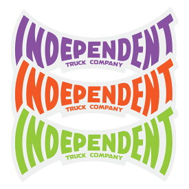 INDEPENDENT インディペンデント6in x 3in ITC SPAN STICKERステッカー デカール スケボー スケートボード スケボー ストリート シール sk8 skateboard