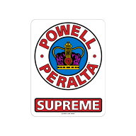 パウエル・ペラルタ POWELL PERALTA6inch SUPREME OG STICKERステッカー デカール シュプリーム スケート…