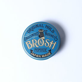 BROSH ブロッシュ / 「BROSH POMADE UNSCENTED」 無香料ポマード / 水性ポマード / 整髪剤 / バーバー