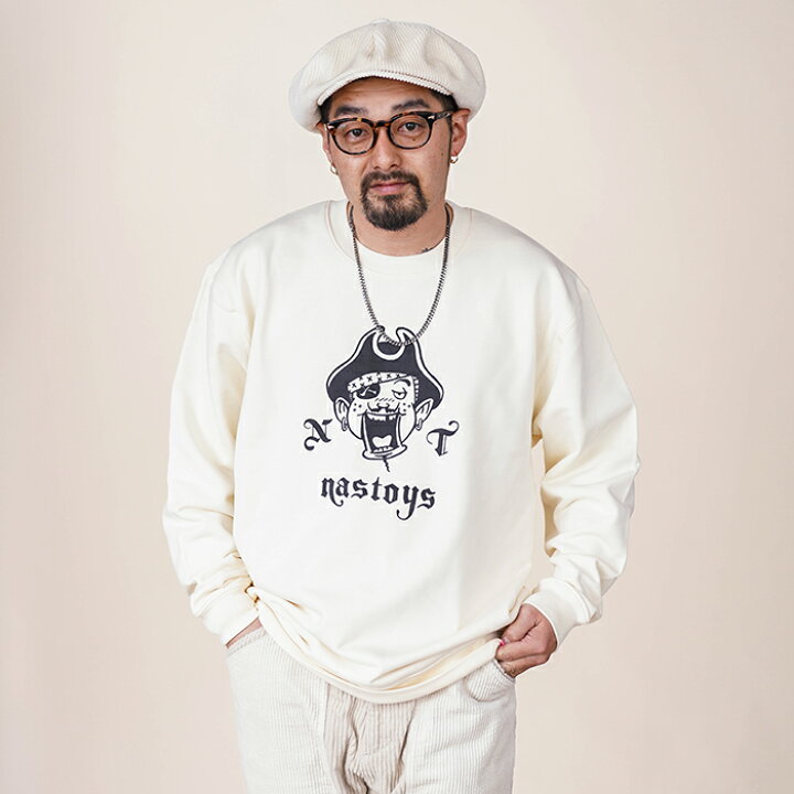 楽天市場】NASTOYS ナストイズ / 「Pirates Toys Crew Sweat」 クルー 