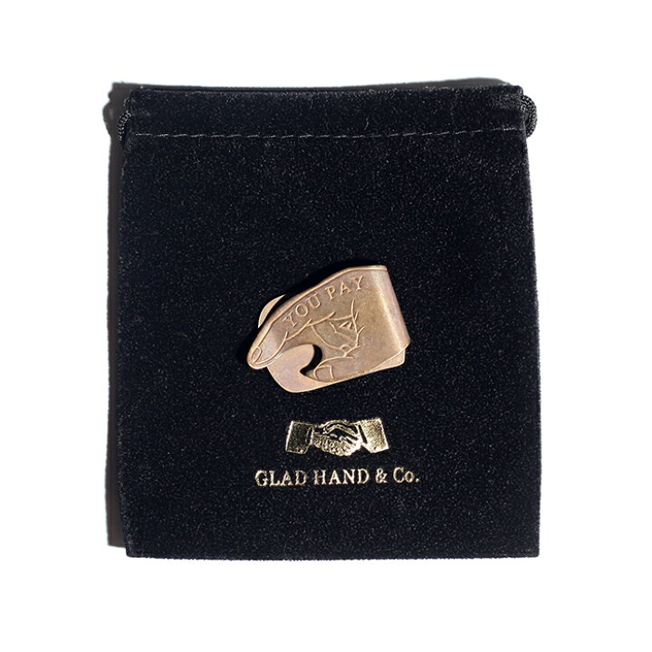 楽天市場】GLAD HAND グラッドハンド / 「YOU PAY MONEY CLIP」 YOU 