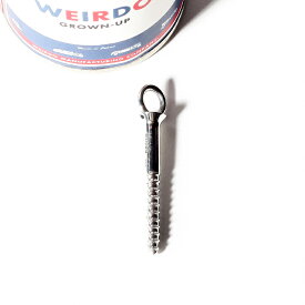 WEIRDO JEWELRY ウィアードジュエリー / 「SCREW - TOP / SILVER」 ペンダントトップ / MEN'S メンズ / ネックレス / トップ / シルバー / 925 / ジュエリー / カジュアル / アメカジ