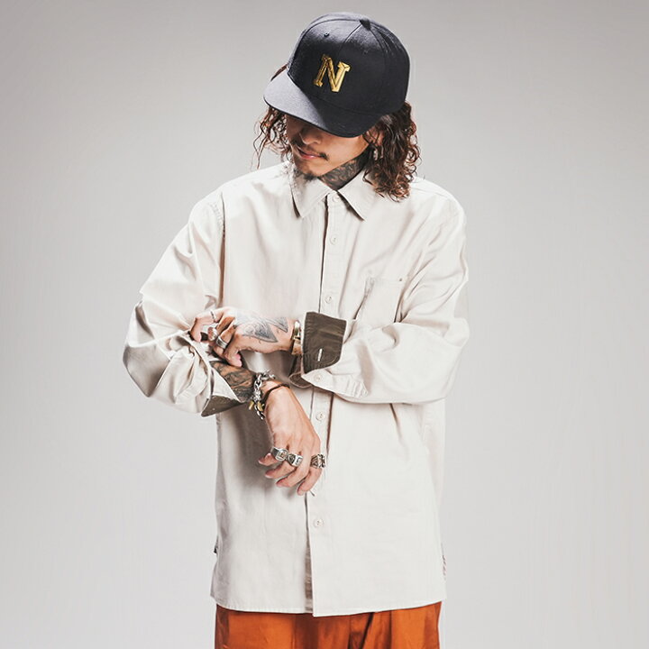 楽天市場】NASTOYS ナストイズ / 「Cotton Satin Long Sleeves Shirts 