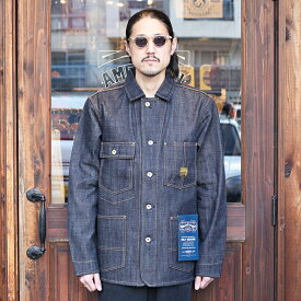 TROPHY CLOTHING トロフィークロージング / 「2604 15th Dirt Denim Coverall」 15thアニバーサリーダードデニムカバーオール / MEN'S メンズ / デニム / ジャケット / カバーオール / セットアップ / ワーク / カジュアル / アメカジ