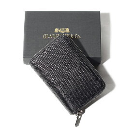 GLAD HAND グラッドハンド / 「COIN PURSE "LIZARD" 」 ラウンドジップコインウォレット / MEN'S メンズ / コインケース / 財布 / 本革 / トカゲ革 / レザー / プレゼント / カジュアル / アメカジ