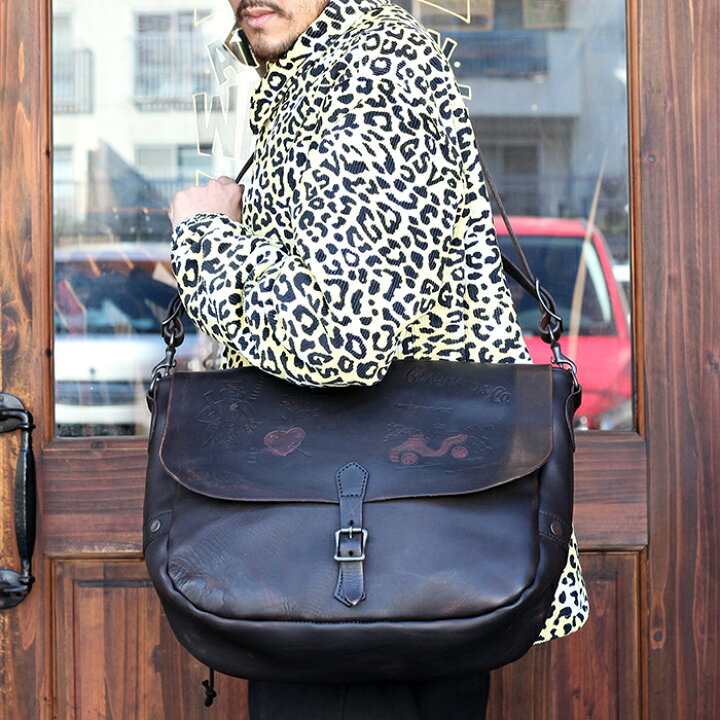 楽天市場】VASCO×GLAD HAND / 「LEATHER POSTMAN SHOULDER BAG 