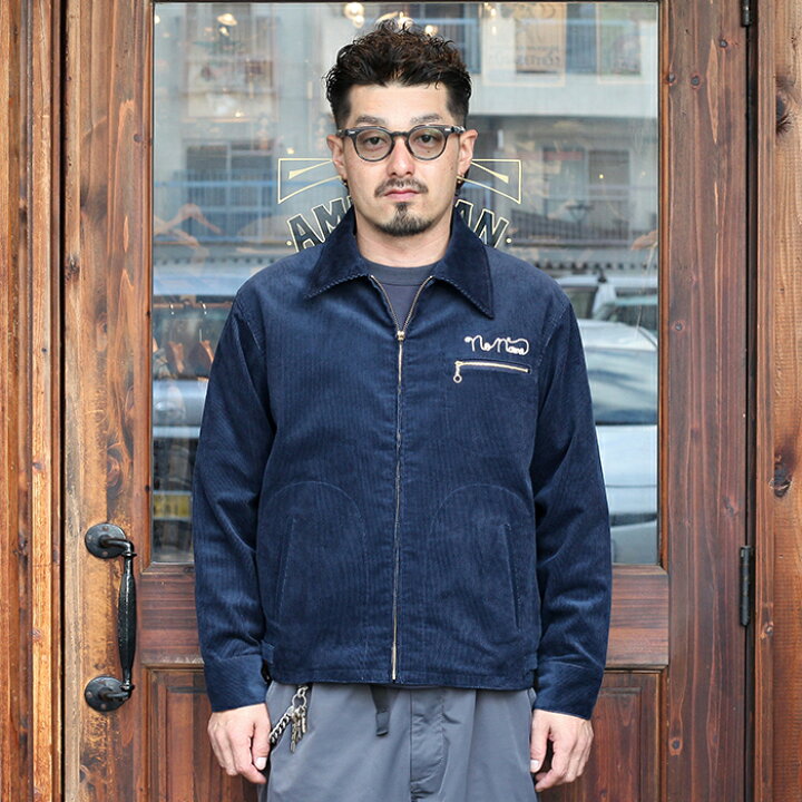 楽天市場】NORTH NO NAME ノースノーネーム / 「CORDUROY JKT / NAVY 