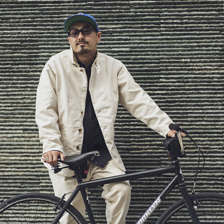楽天市場】NASTOYS ナストイズ / 「Motorcycle Coat / IVORY 