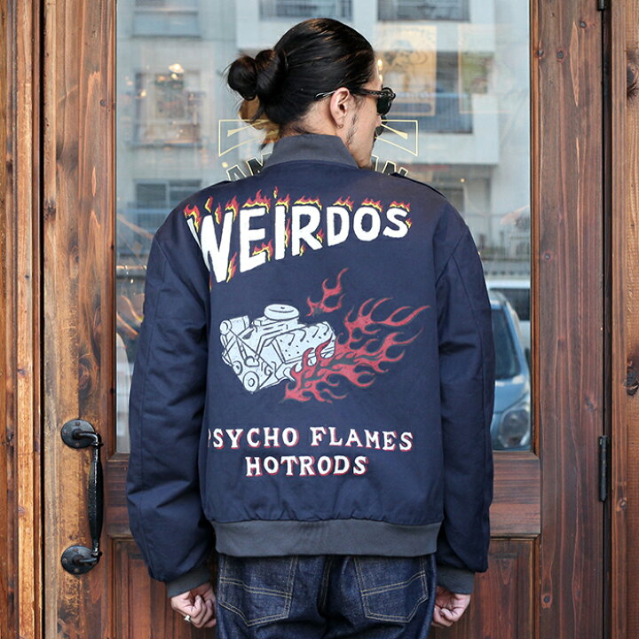 楽天市場】WEIRDO ウィアード / 「PSYCHO FLAMES - UTILITY JACKET 