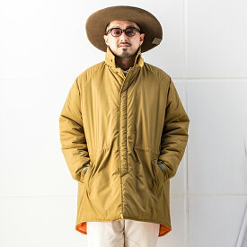 NASTOYS ナストイズ / 「MONSTER COACH JACKET / OLIVE」モンスターコーチジャケット / MEN'S メンズ / コート / シンサレート / 無地 / 長袖 / 防寒 / カジュアル / ストリート / アメカジ / ミリタリー / オリーブ