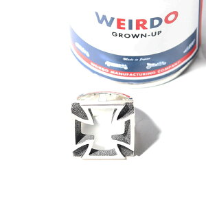 WEIRDO JEWELRY ウィアードジュエリー / 「CROSS - RING / SILVER」アイアンクロスリング / MEN'S メンズ / リング / 指輪 / シルバー / 925 / ジュエリー / カジュアル / アメカジ