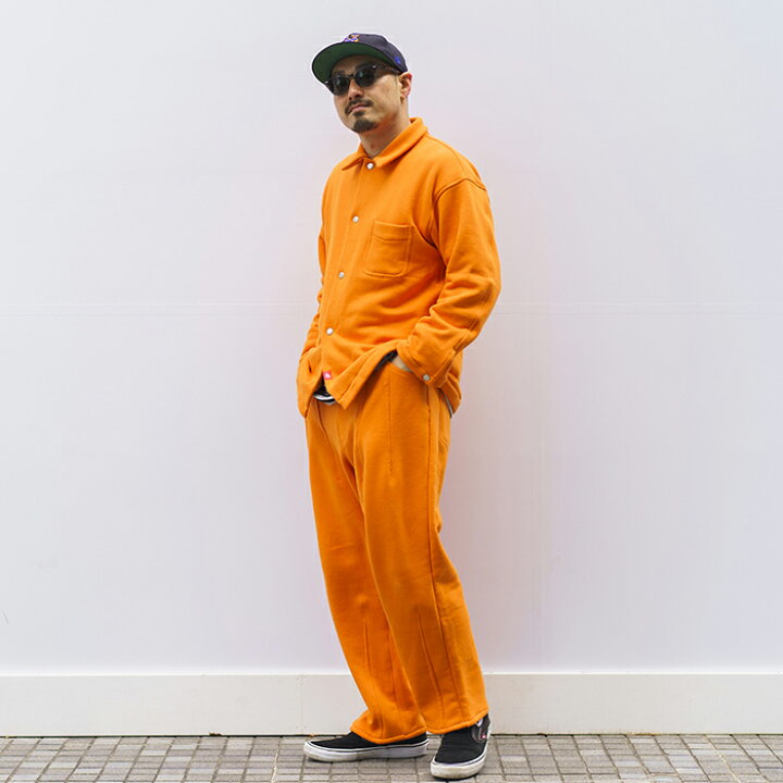 楽天市場】NASTOYS ナストイズ / 「Sweat Over Shirt Jacket / ORANGE 