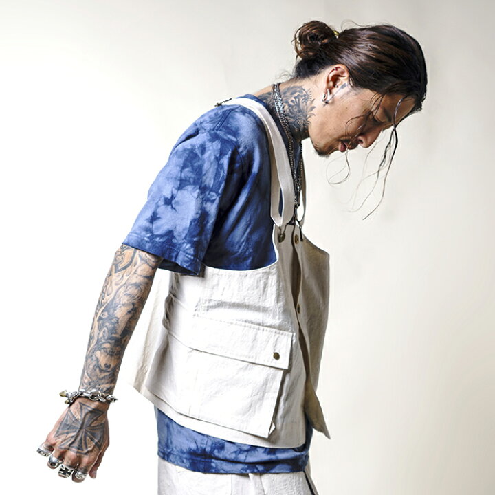 楽天市場】NASTOYS ナストイズ / 「Cotton Linen Hunting Vest / IVORY 