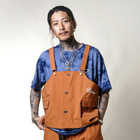 NASTOYS ナストイズ / 「Cotton Linen Hunting Vest / Lt.BROWN」コットンリネンハンティングベスト / MEN'S メンズ / セットアップ / リネン / コットン / ハンティングベスト / フィッシングベスト / ベスト / 無地 / カジュアル / アメカジ / ライトブラウン