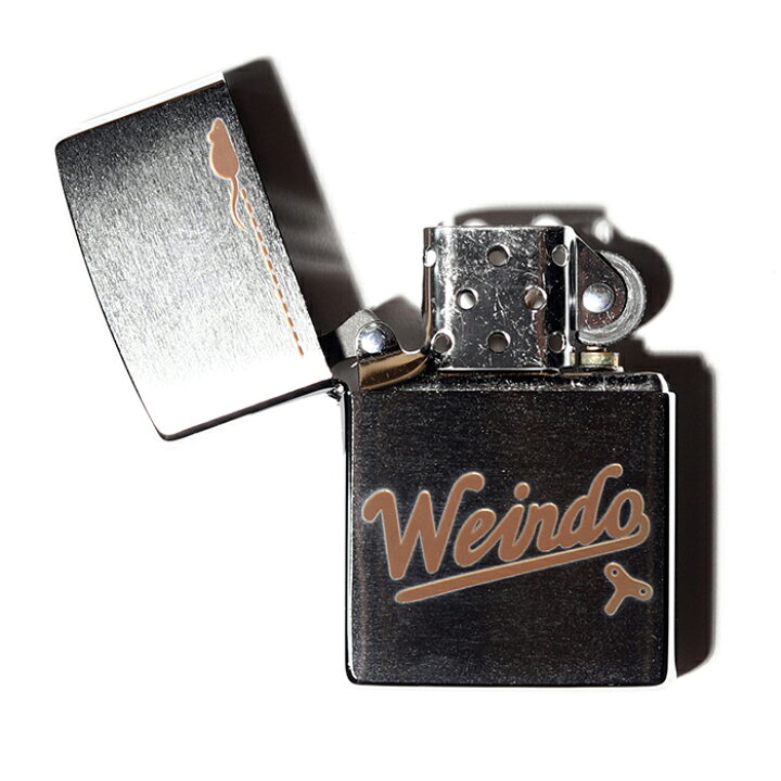 楽天市場】WEIRDO ウィアード / 「WIND UP - ZIPPO / SILVER」ジッポ 
