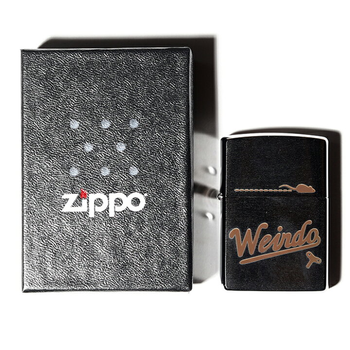 楽天市場】WEIRDO ウィアード / 「WIND UP - ZIPPO / SILVER」ジッポ 