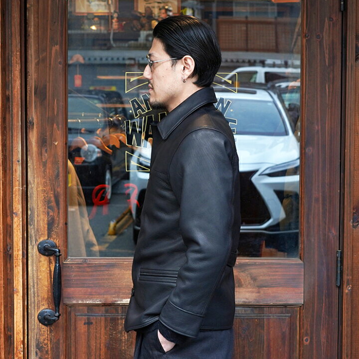 楽天市場】BLACK SIGN ブラックサイン /「Deerskin 1930s Duce Coat 