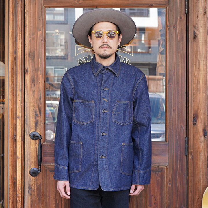 楽天市場】BLACK SIGN ブラックサイン /「1920s 10.5oz Dockery Jacket 
