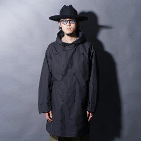 BLACK SIGN ブラックサイン / 「Vagrant Coat / Exhaust Black」ヴェイグラントコート / BSFJ-25407 / MEN'S メンズ / コート / アウター / ジャケット / ロング丈 / カジュアル / アメカジ