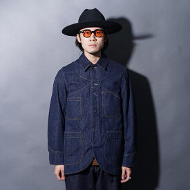 BLACK SIGN ブラックサイン /「1910s 9oz Death Valley Jacket / Dark Indigo」1910s 9ozデスヴァレージャケット / BSFJ-25402 / MEN'S メンズ / コート / アウター / ジャケット / デニム / カジュアル / アメカジ