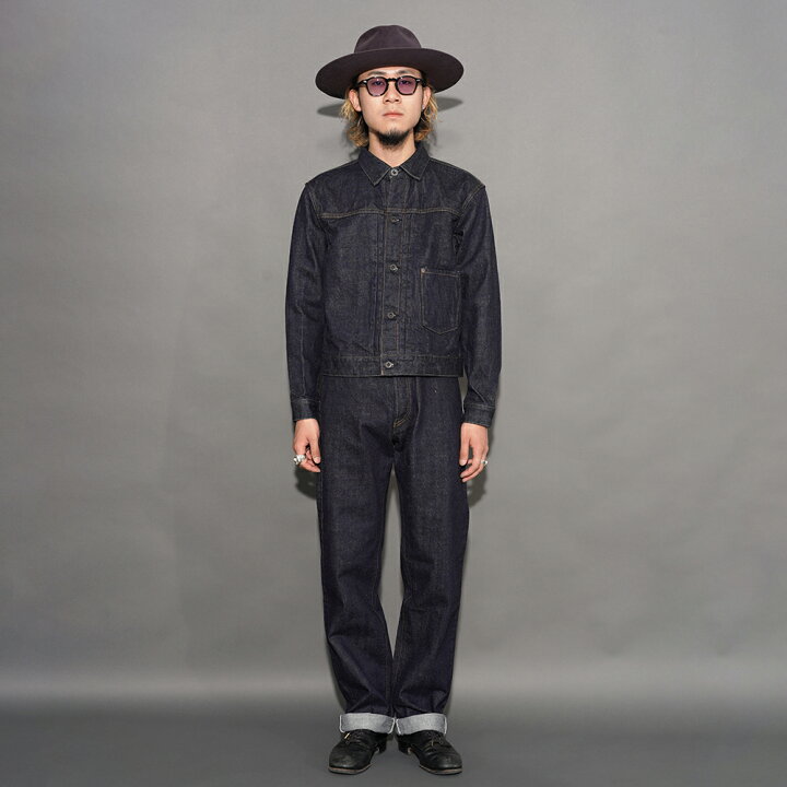 楽天市場】BLACK SIGN ブラックサイン / 「14oz Denim Pleats Jacket 