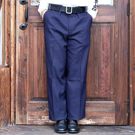 The Stylist Japan ザスタイリストジャパン / 「HOPSACK PANTS / NAVY」 ホップサックスラックス / MEN'S メンズ / セットアップ / 2ピース / ノータック / パンツ / スーツ / 無地 / フォーマル / アメカジ