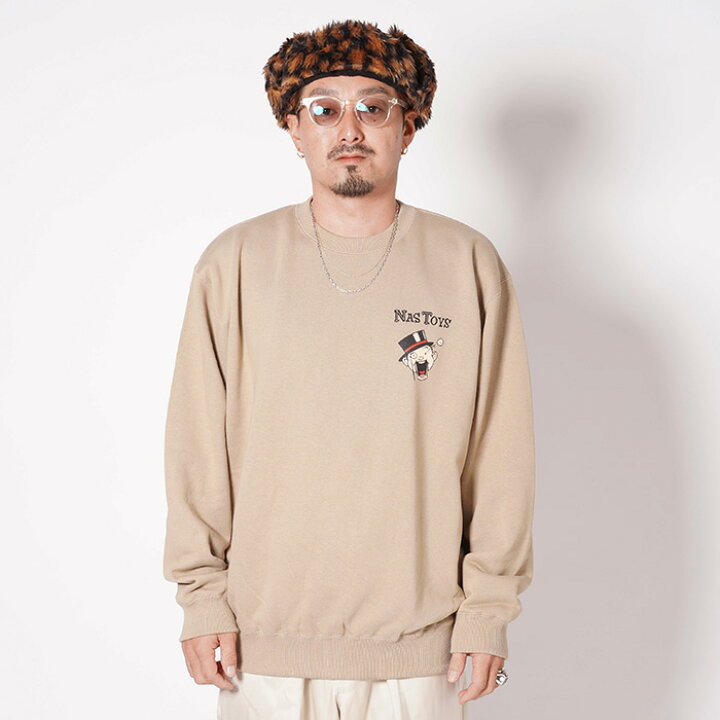 楽天市場】NASTOYS ナストイズ /「Nasty Toys CREW SWEAT / BEIGE 