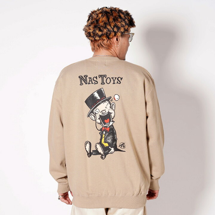 楽天市場】NASTOYS ナストイズ /「Nasty Toys CREW SWEAT / BEIGE 