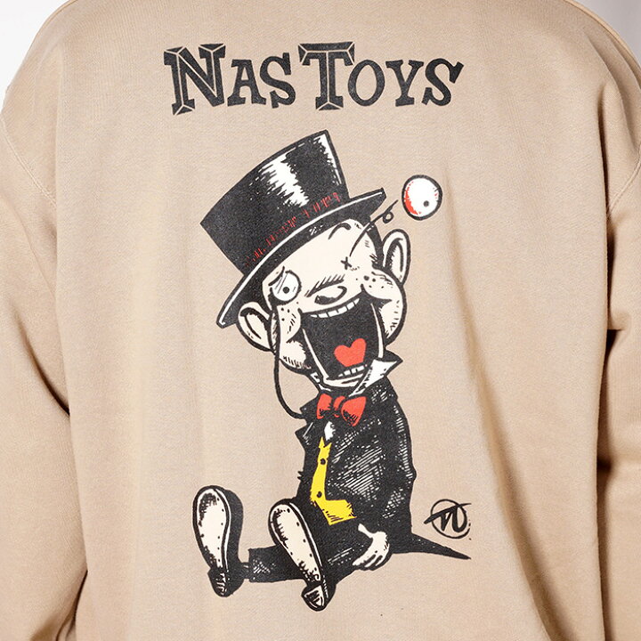 楽天市場】NASTOYS ナストイズ /「Nasty Toys CREW SWEAT / BEIGE 