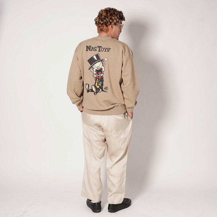 楽天市場】NASTOYS ナストイズ /「Nasty Toys CREW SWEAT / BEIGE 