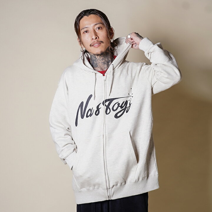 楽天市場】NASTOYS ナストイズ / 「Side Logo Sweat Zip Parka 