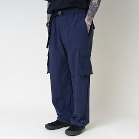 NASTOYS ナストイズ / 「Utility Cargo Eazy Pants / NAVY」ユーティリティーカーゴイージーパンツ / NTP-240201 / MEN'S メンズ / セットアップ / カーゴパンツ / ワークパンツ / 高機能素材 / 速乾性 / 透湿性 / 無地 / ミリタリー / カジュアル / アメカジ