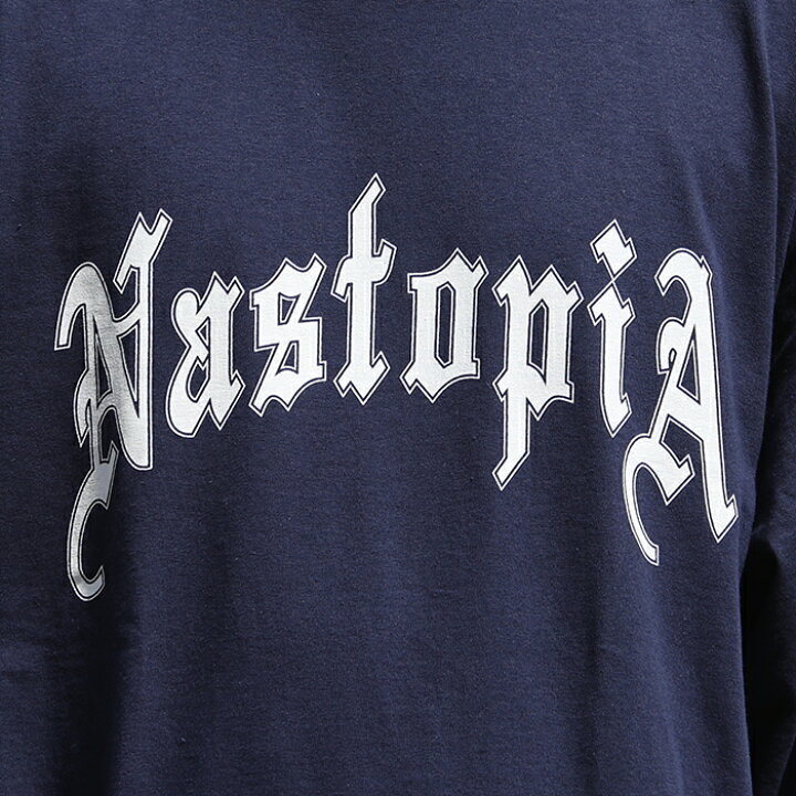 楽天市場】【限定】UTOPIA×NASTOYS「NASTOPIA 2ND LOGO L/S TEE / NAVY 
