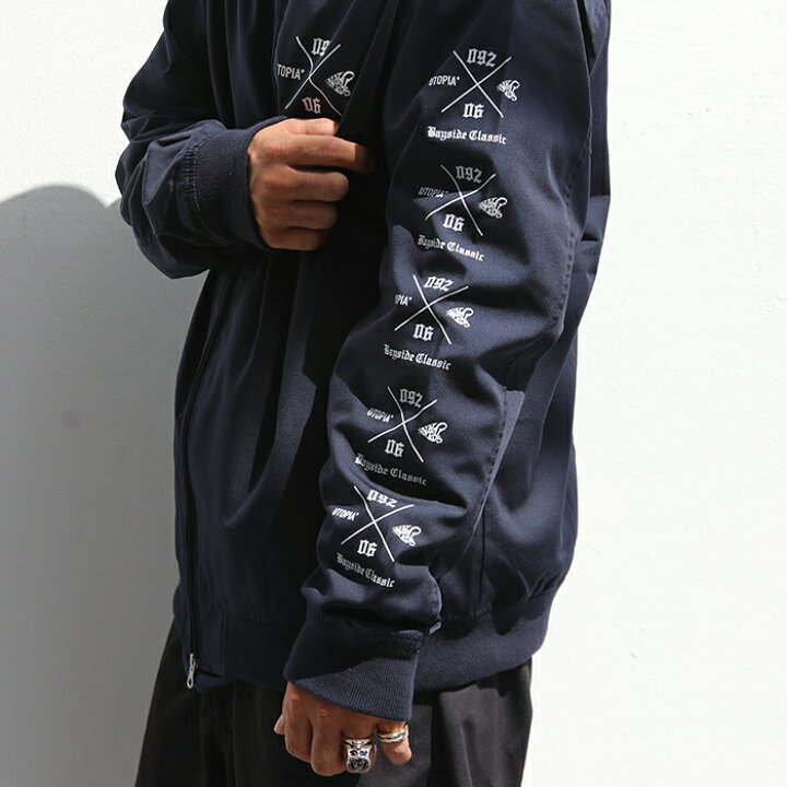楽天市場】【限定】UTOPIA×NASTOYS「NASTOPIA TEAM JACKET / NAVY 