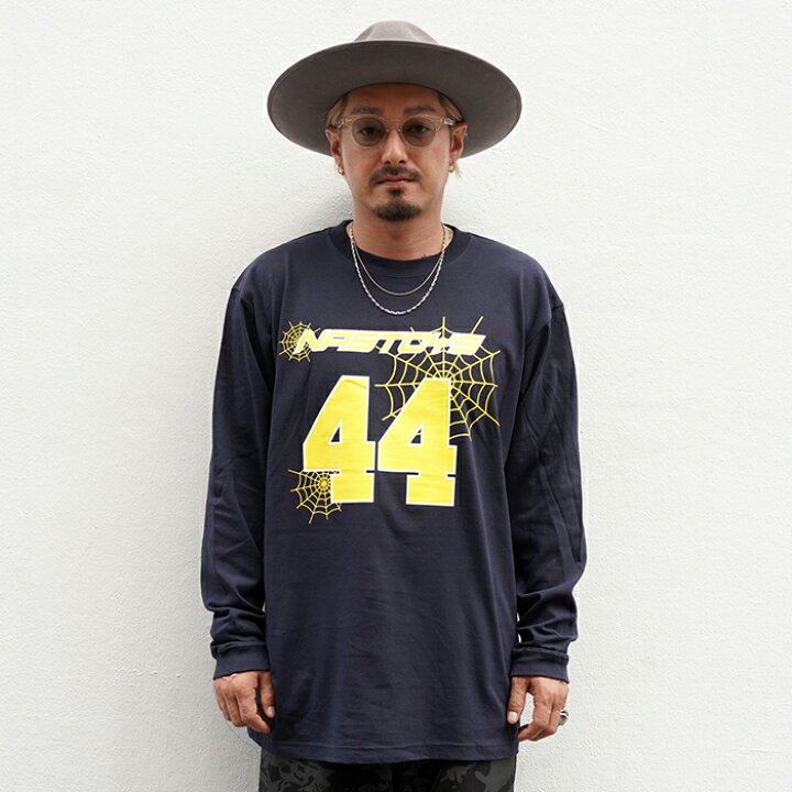 楽天市場】NASTOYS ナストイズ /「Spider Web L/S TEE / NAVY 