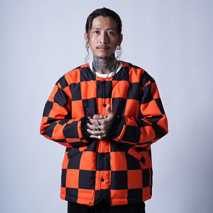 楽天市場】NASTOYS ナストイズ / 「Checker Liner Jacket / BLACK 