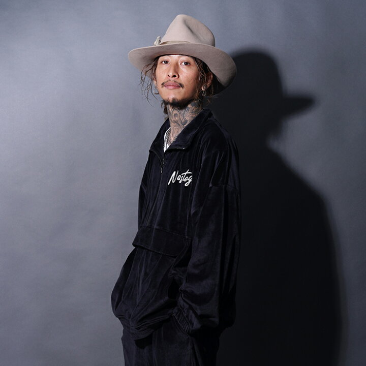 楽天市場】NASTOYS for Naoya Morishita「Velor Track Jacket / BLACK 