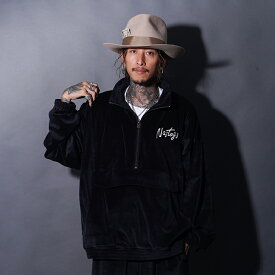 NASTOYS for Naoya Morishita「Velor Track Jacket / BLACK」ベロアトラックジャケット / NTJ-250402 / MEN'S メンズ / ジャケット / アウター / セットアップ / ベロア / 無地 / カジュアル / アメカジ