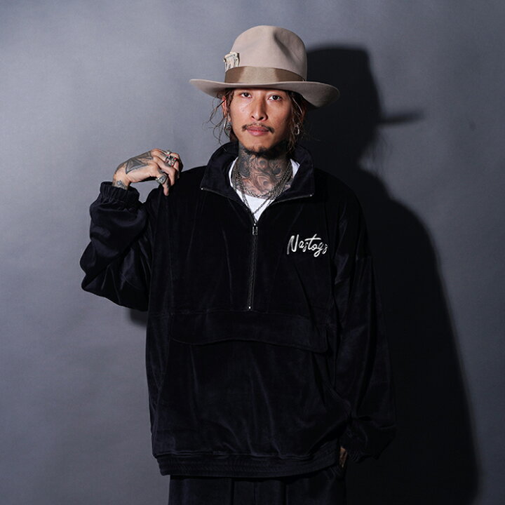 楽天市場】NASTOYS for Naoya Morishita「Velor Track Jacket / BLACK 