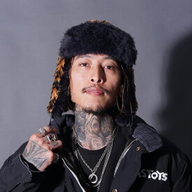NASTOYS ナストイズ / 「Flight Cap /BROWN」フライトキャップ / NTH-250102 / MEN'S メンズ / キャップ / 帽子 / ボア / フェイクファー / レオパード / カジュアル / ストリート / アメカジ