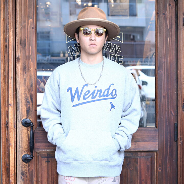 楽天市場】WEIRDO ウィアード / 「WIND UP - REVERSIBLE SWEAT / GRAY 
